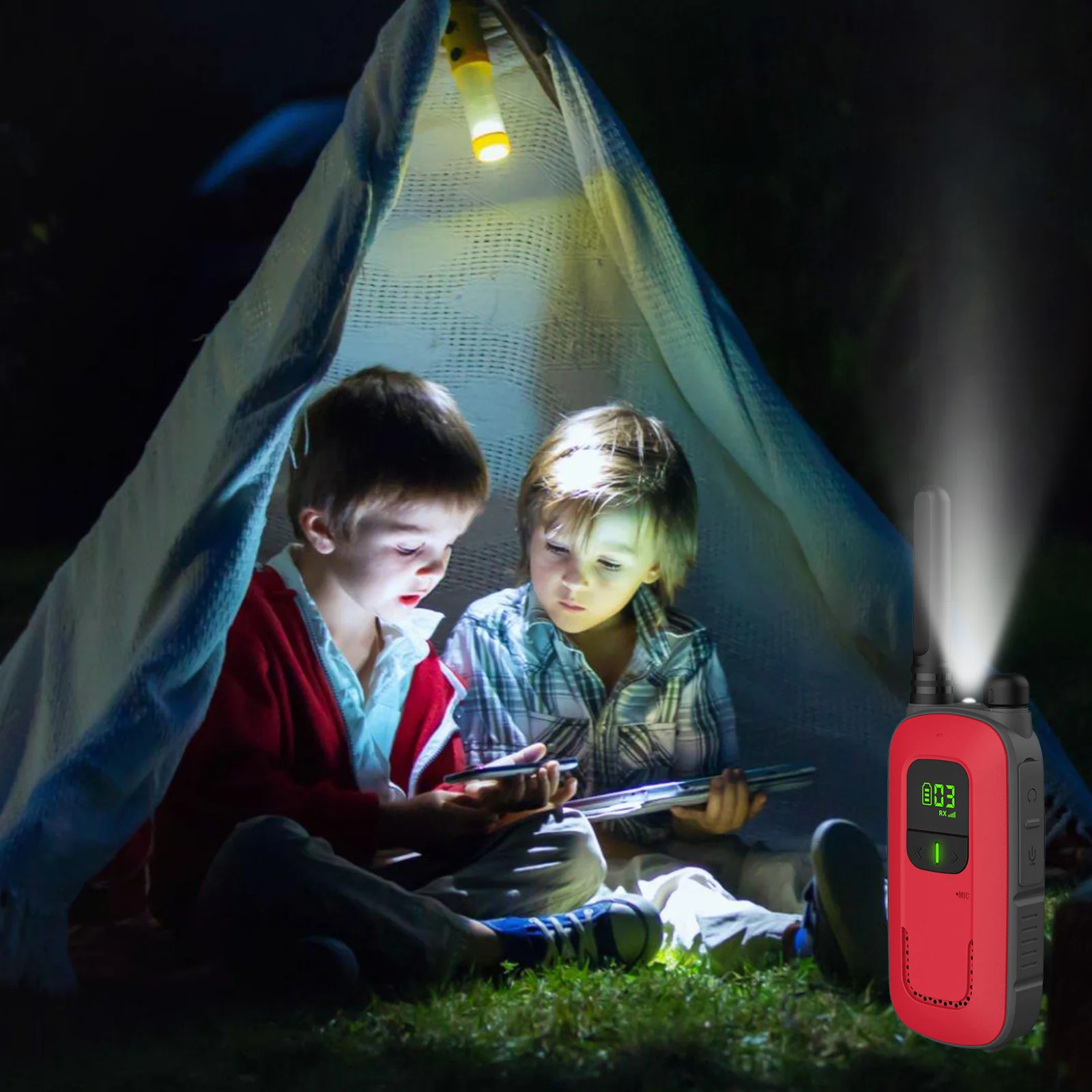 Radioddity FS-T3/PR-T3 [4 Packs]  | License-free | USB Charging | Flashlight | VOX - Image 7