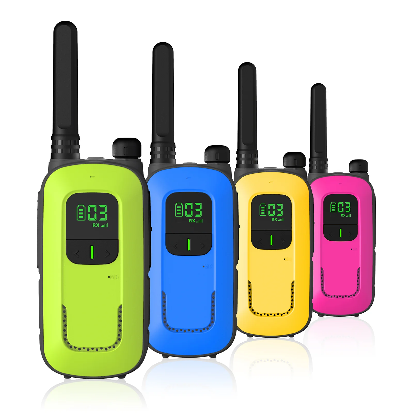 Radioddity FS-T3/PR-T3 [4 Packs]  | License-free | USB Charging | Flashlight | VOX - Image 9