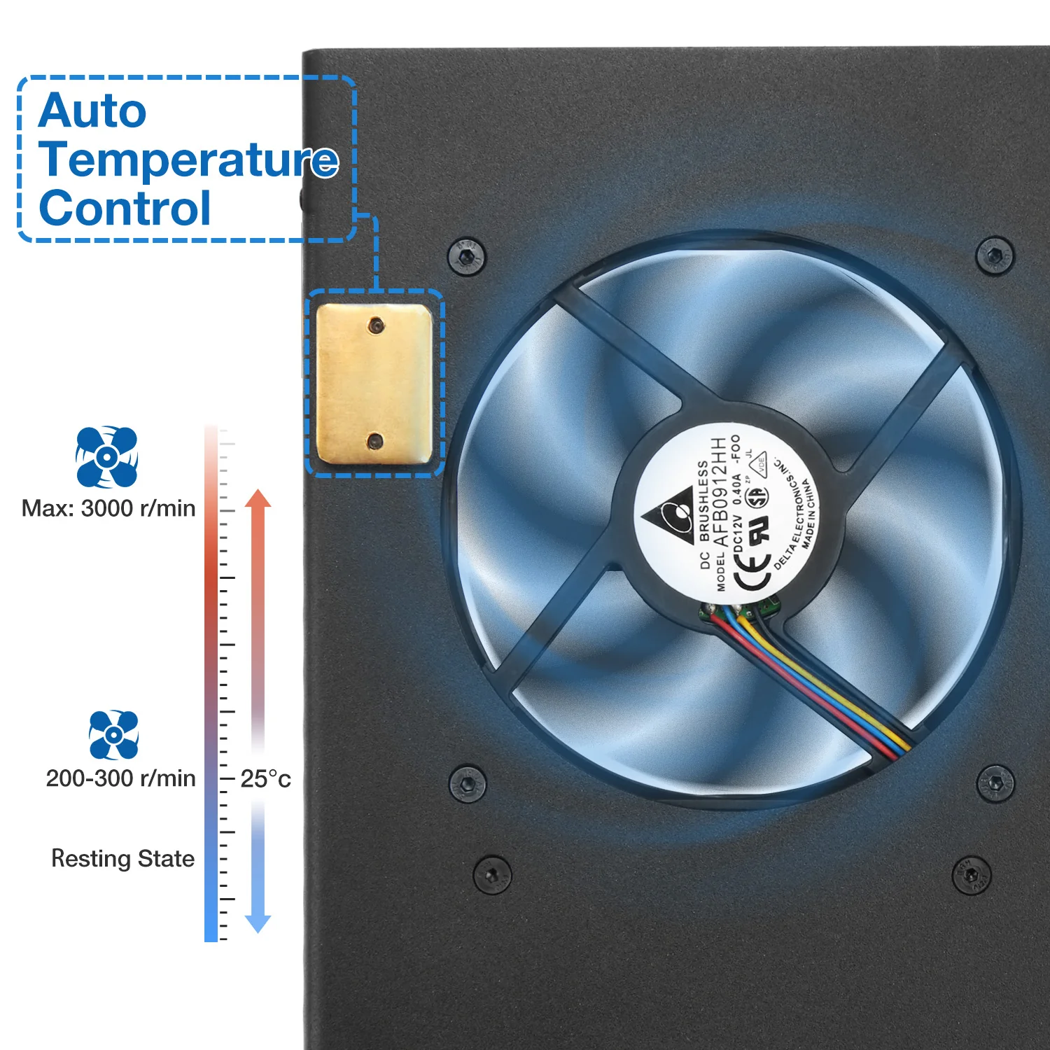 Radioddity G90-H1 Holder Cooling Fan Bracket for Xiegu G90 - Image 7