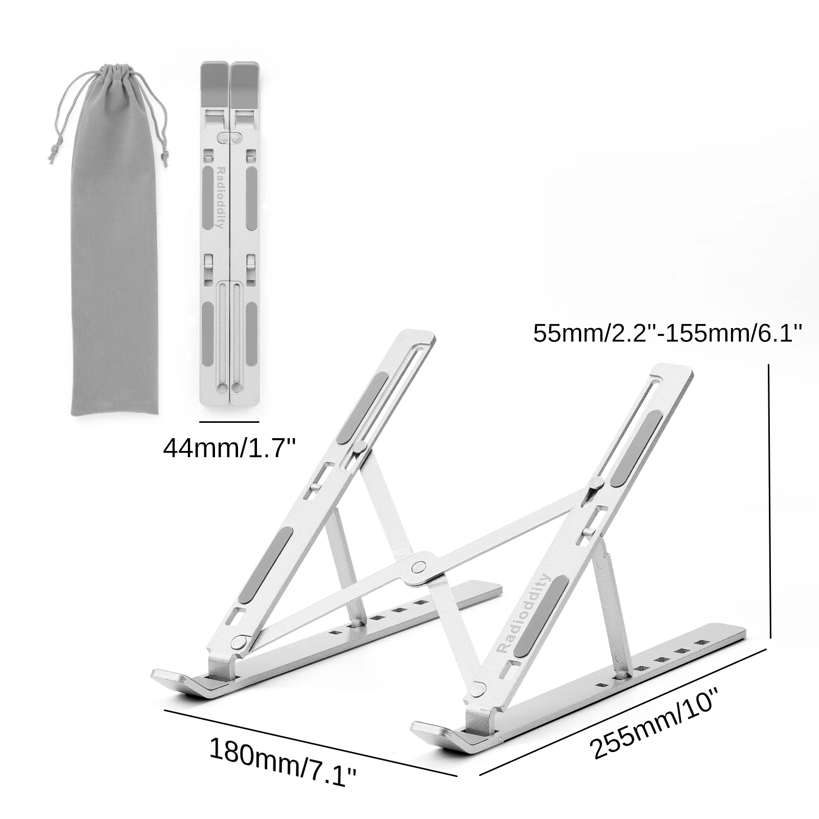 Radioddity G90-H3 Stand | Heat Dissipation Holder | for Xiegu G90 XPA125B | Wide Compatible | POTA Accessory - Image 7