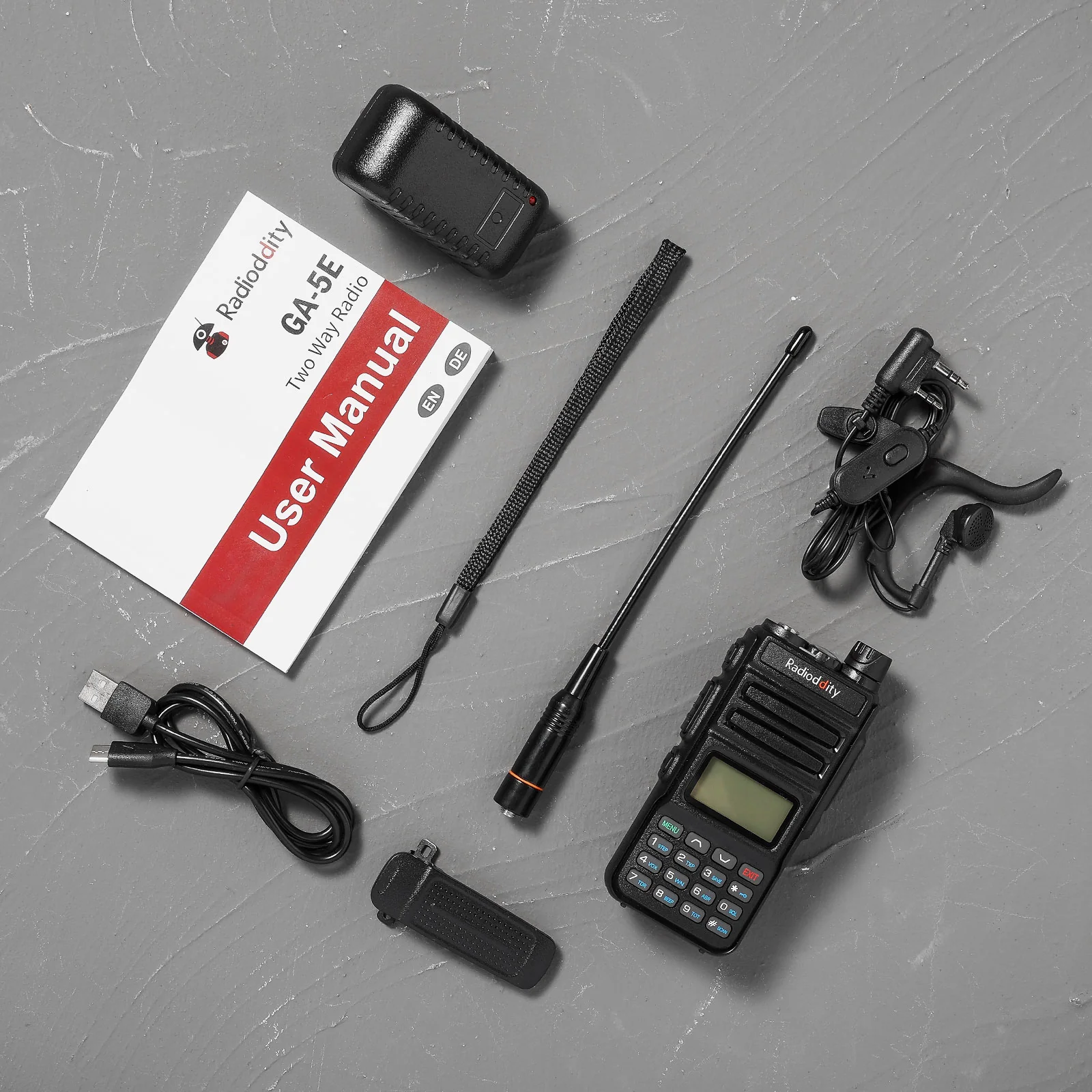 Radioddity GA-5E Radio | Dual Band | 5W Analog | USB-C | SYNC Display | EU Frequency Range - Image 7