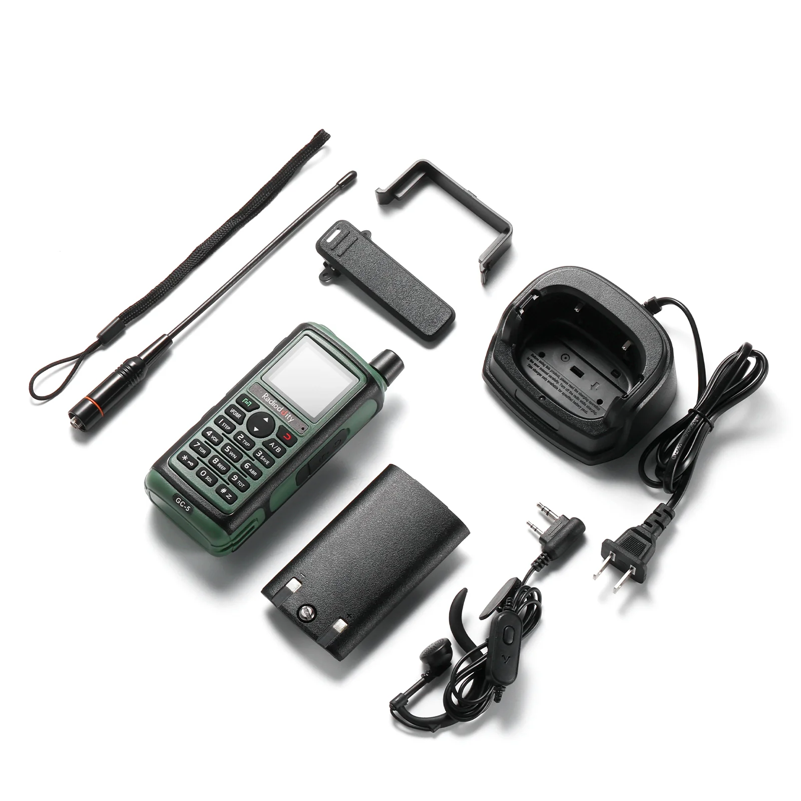 Radioddity GC-5 | Dual Band | 5W | 999 CH | Remote Frequency Copy | Color Screen | 1800mAh | NOAA FM RX - Image 6