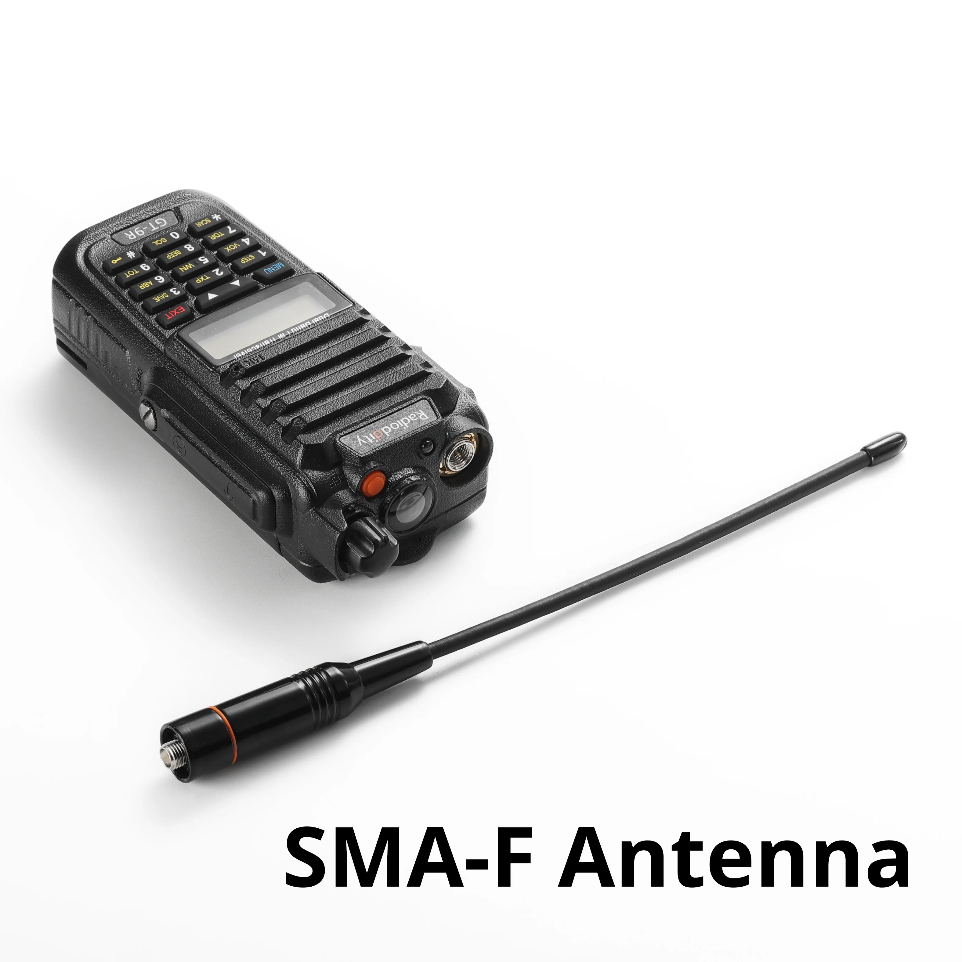 Radioddity GT-9R Dual Band Radio | 5W | IP67 Waterproof | 2000mAh | Customized EU Frequency - Image 2