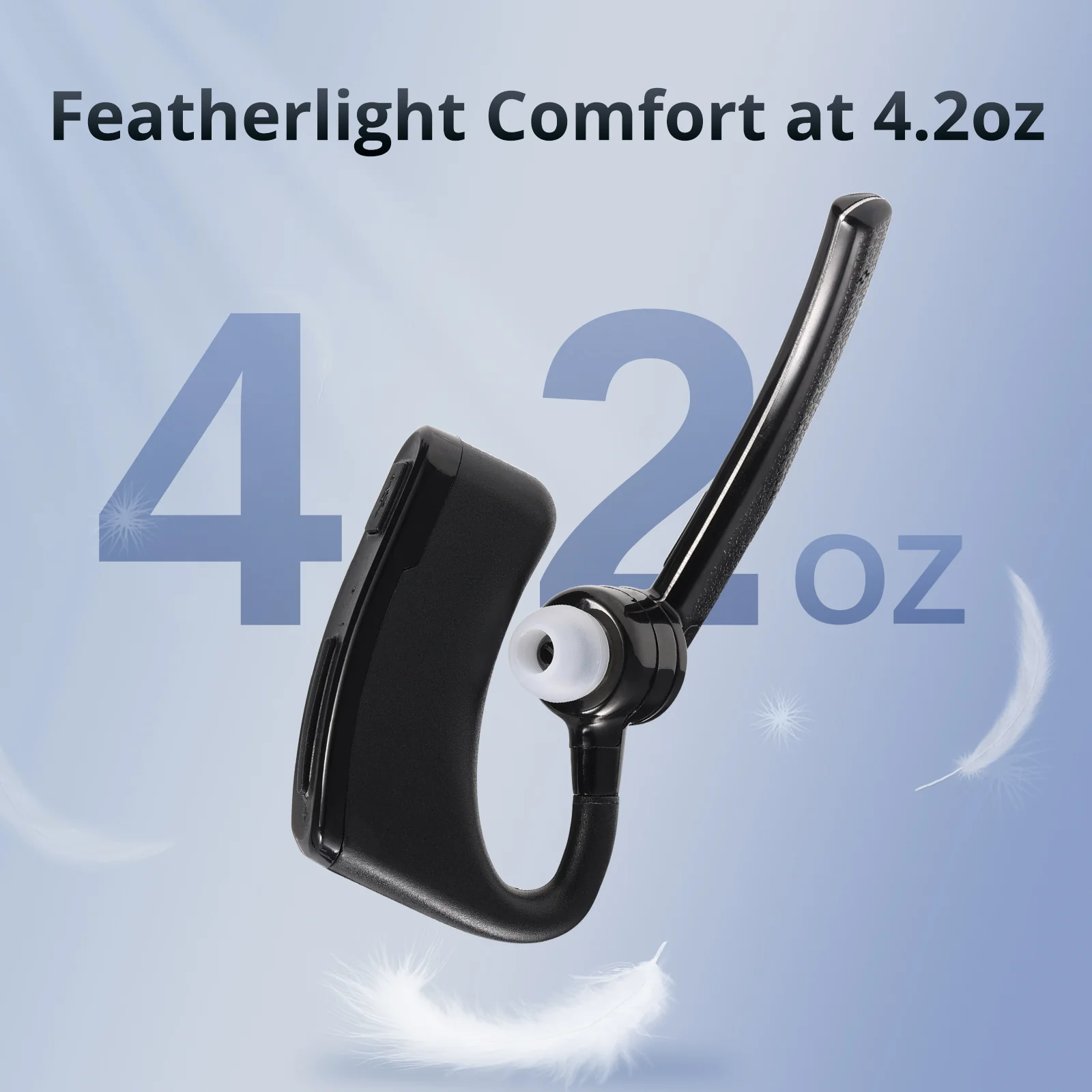 Radioddity K1 BT Headset | Noise-Cancelling Function | Finger PTT | K-Type Connector - Image 4