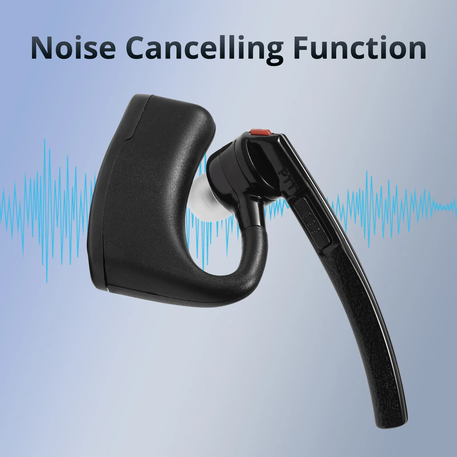Radioddity K1 BT Headset | Noise-Cancelling Function | Finger PTT | K-Type Connector - Image 5