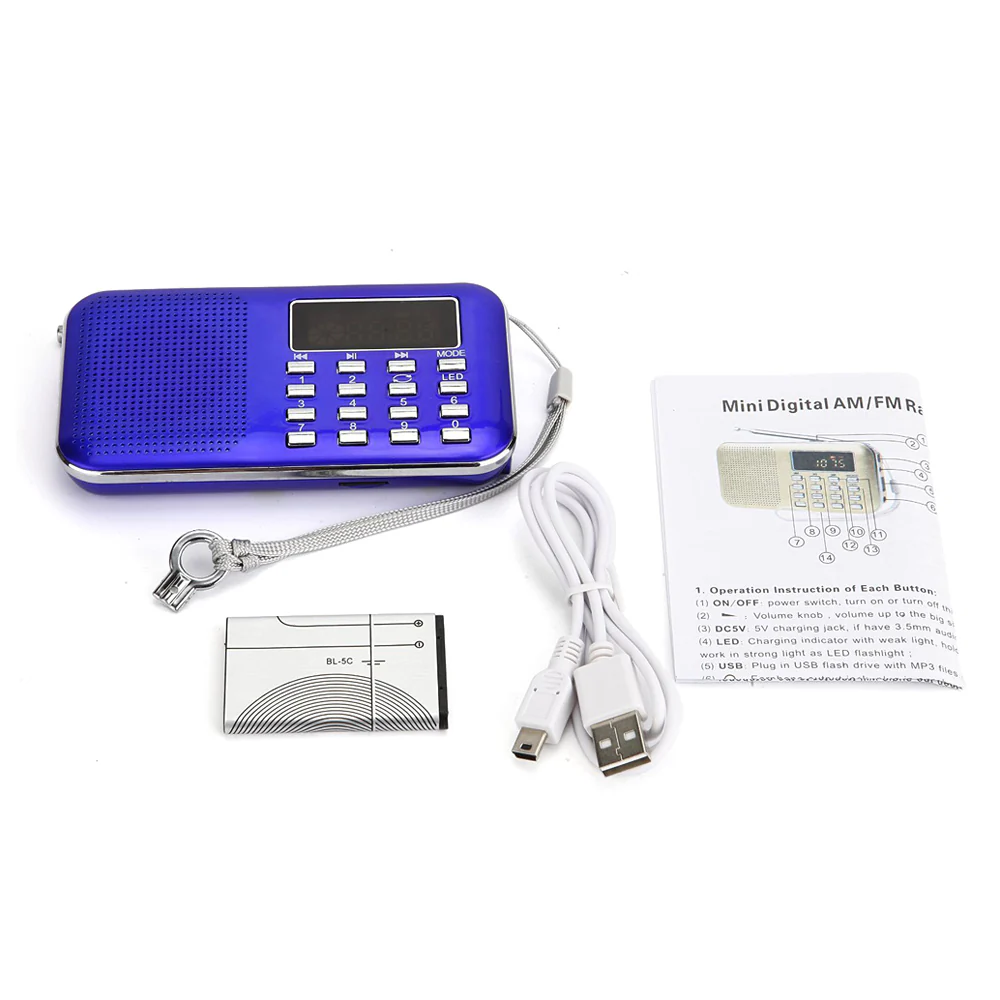 Radioddity L-908 Mini Digital FM LCD Radio Speaker [DISCONTINUED] - Image 4