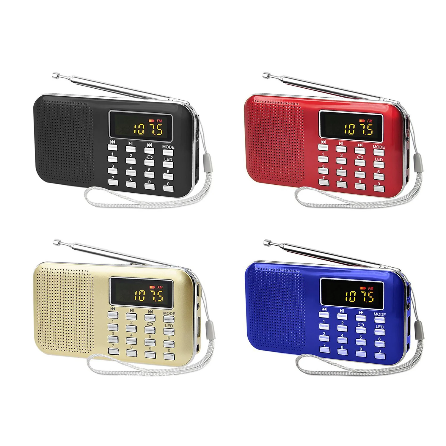 Radioddity L-908 Mini Digital FM LCD Radio Speaker [DISCONTINUED] - Image 7