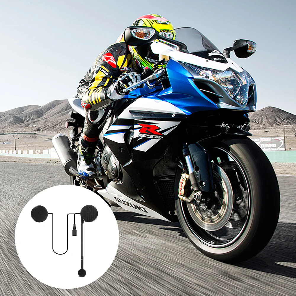 Radioddity L1M Wireless Hands-Free Motorcycle Helmet Headset Compatible with Bluetooth 4.0 [DISCONTINUED] - Image 10