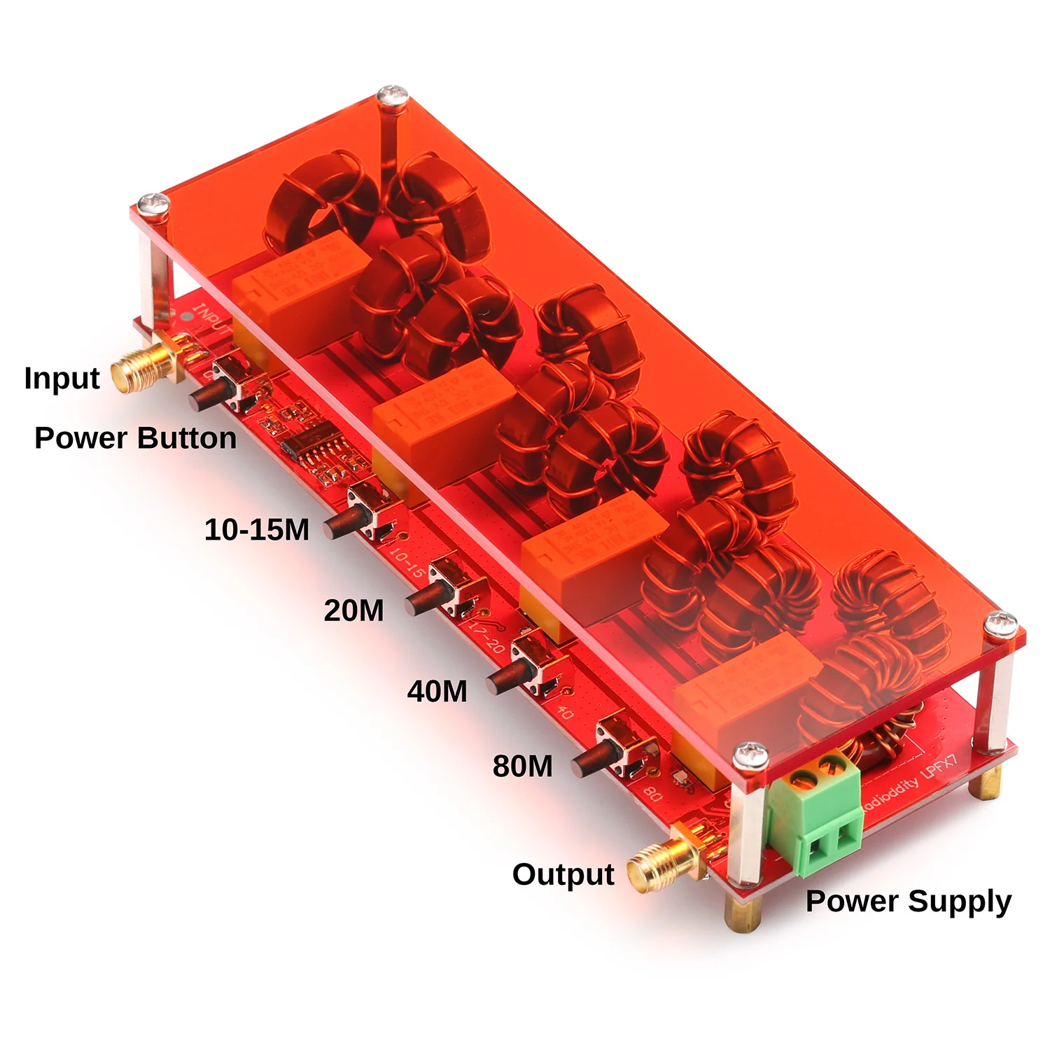 Radioddity LPFX7 Low Pass Filter | 10M 15M 20M 40M 80M | 7th Order Design [DISCONTINUED] - Image 5