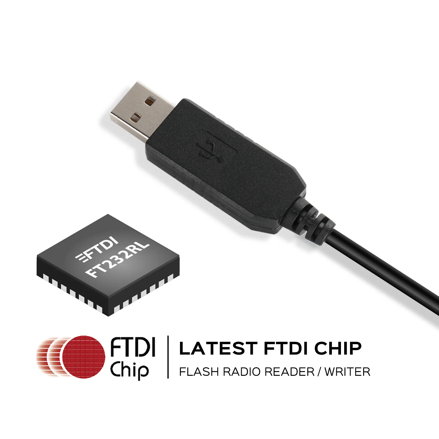 Radioddity PC001 FTDI USB Programming Cable | Kenwood Plug - Image 3