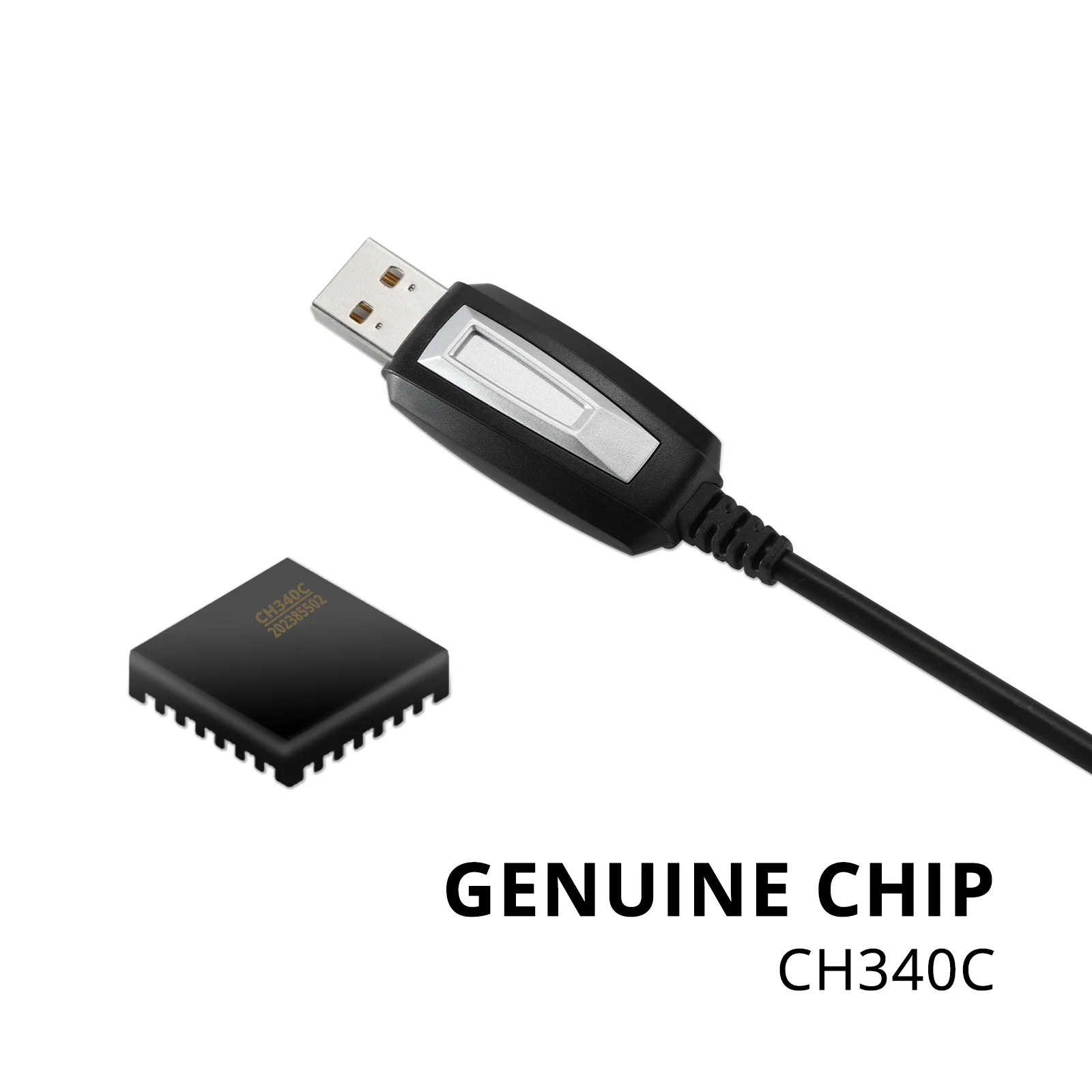 Radioddity PC002 Programming Cable | Windows 7-11 | Plug and Play | Kenwood Plug - Image 3