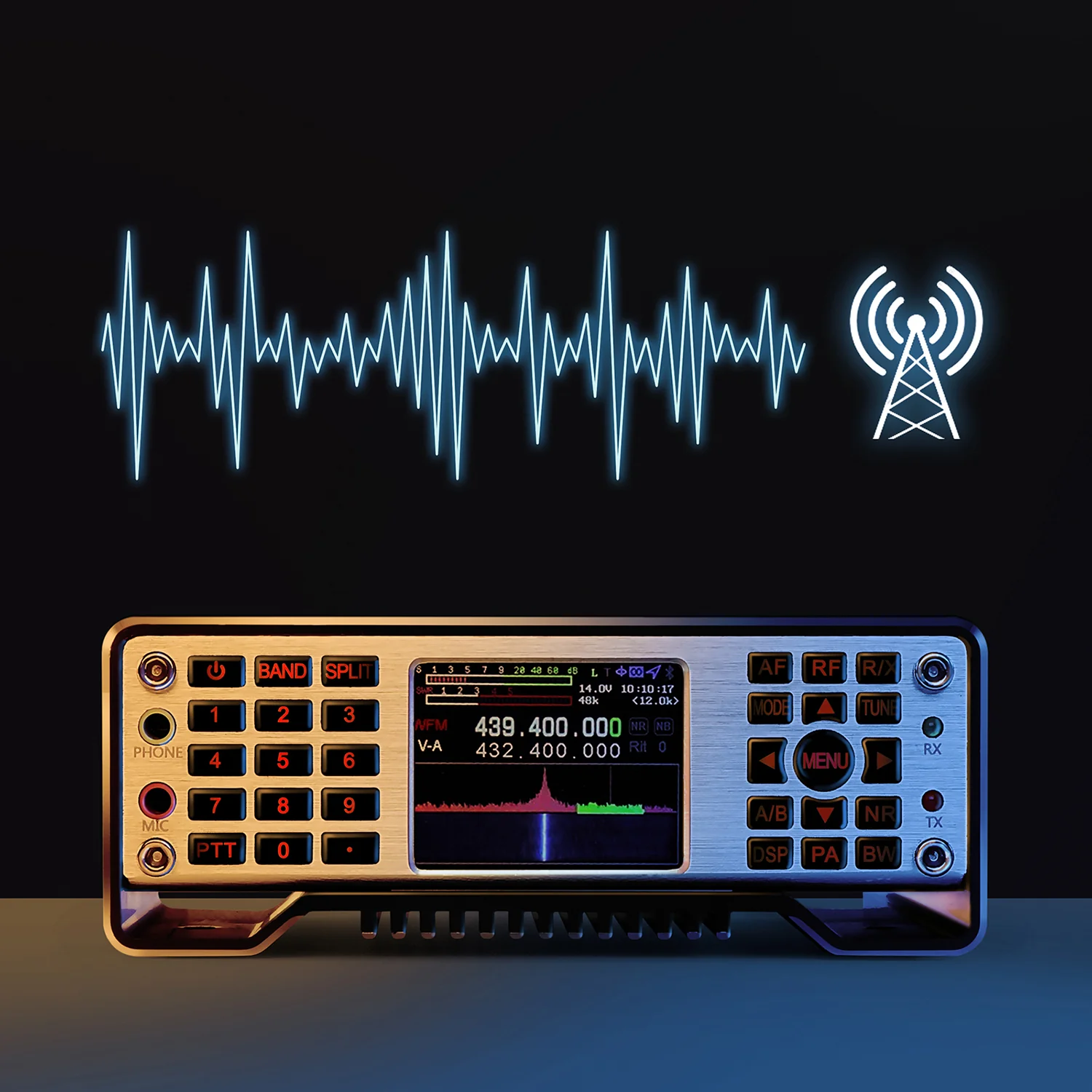 Radioddity QR20 SDR Radio | Full Band CW SSB RTTY AM FM DMR | 100kHz to 2GHz | Auto Antenna Tuner | Max 20W [DISCONTINUED] - Image 10