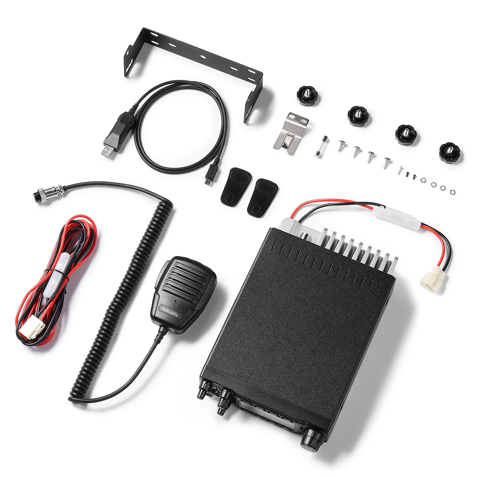 Radioddity QT80 10 Meter Radio | Max 80W | FM AM SSB CW PA | TX & RX Background Noise Reduction | Microphone Gain | Dual Watch - Image 12