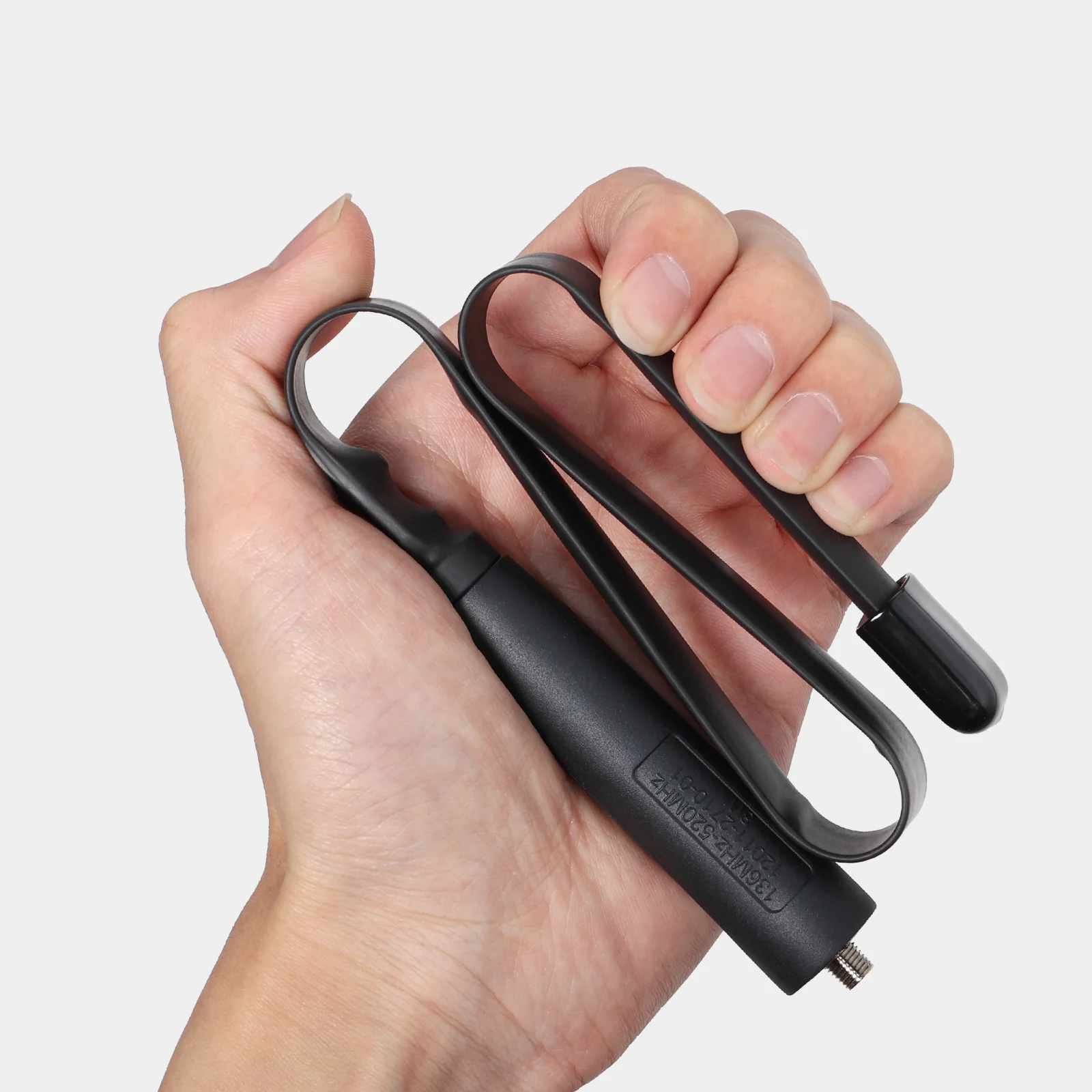 Radioddity RA10 High Gain Tactical Antenna | SMA-F | Dual Band VHF/UHF | 18.9“ Foldable Soft Whip - Image 6