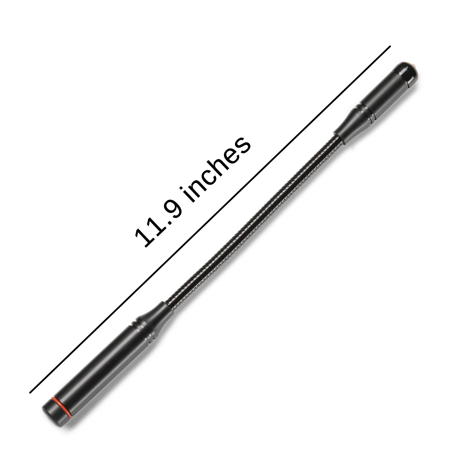 Radioddity RA12 Gooseneck Antenna | SMA-F | Dual Band UHF VHF | 11.9“ High Gain Ham Radio Antenna - Image 5