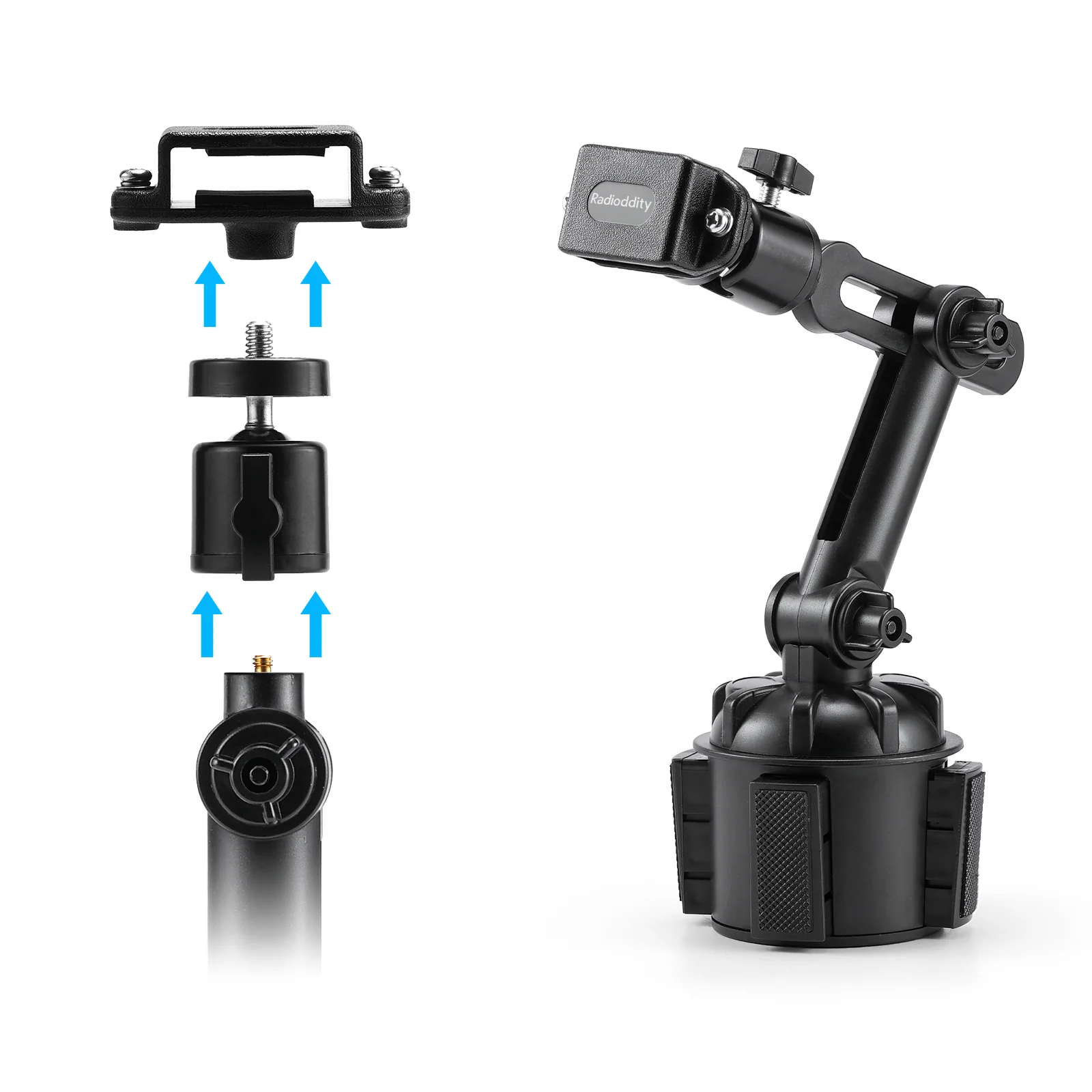Radioddity RH1 Cup Holder Radio Mount - Image 4