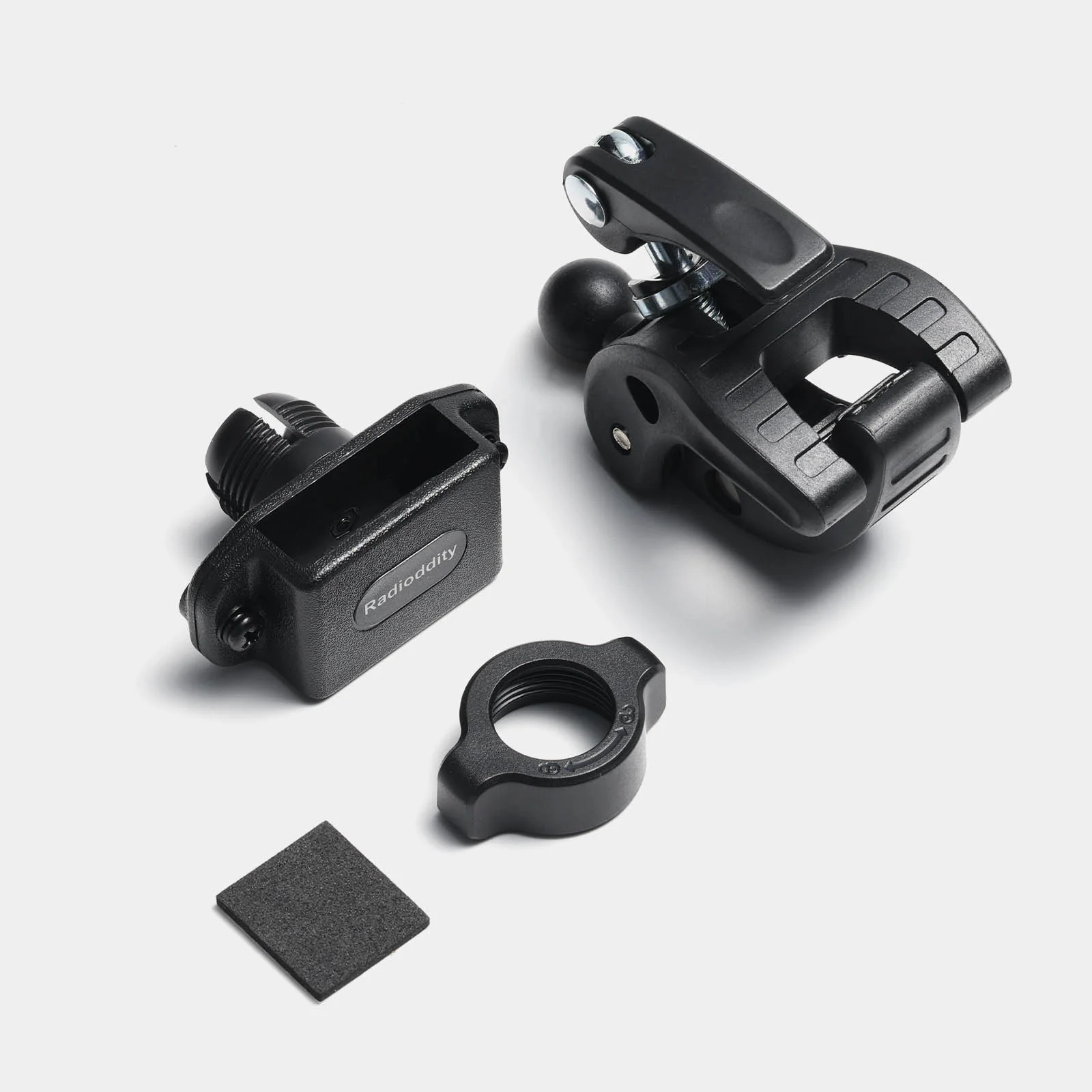Radioddity RH3 Bike Two Way Radio Holder | Adjustable Clamp Size | Tool-Free Installation - Image 4