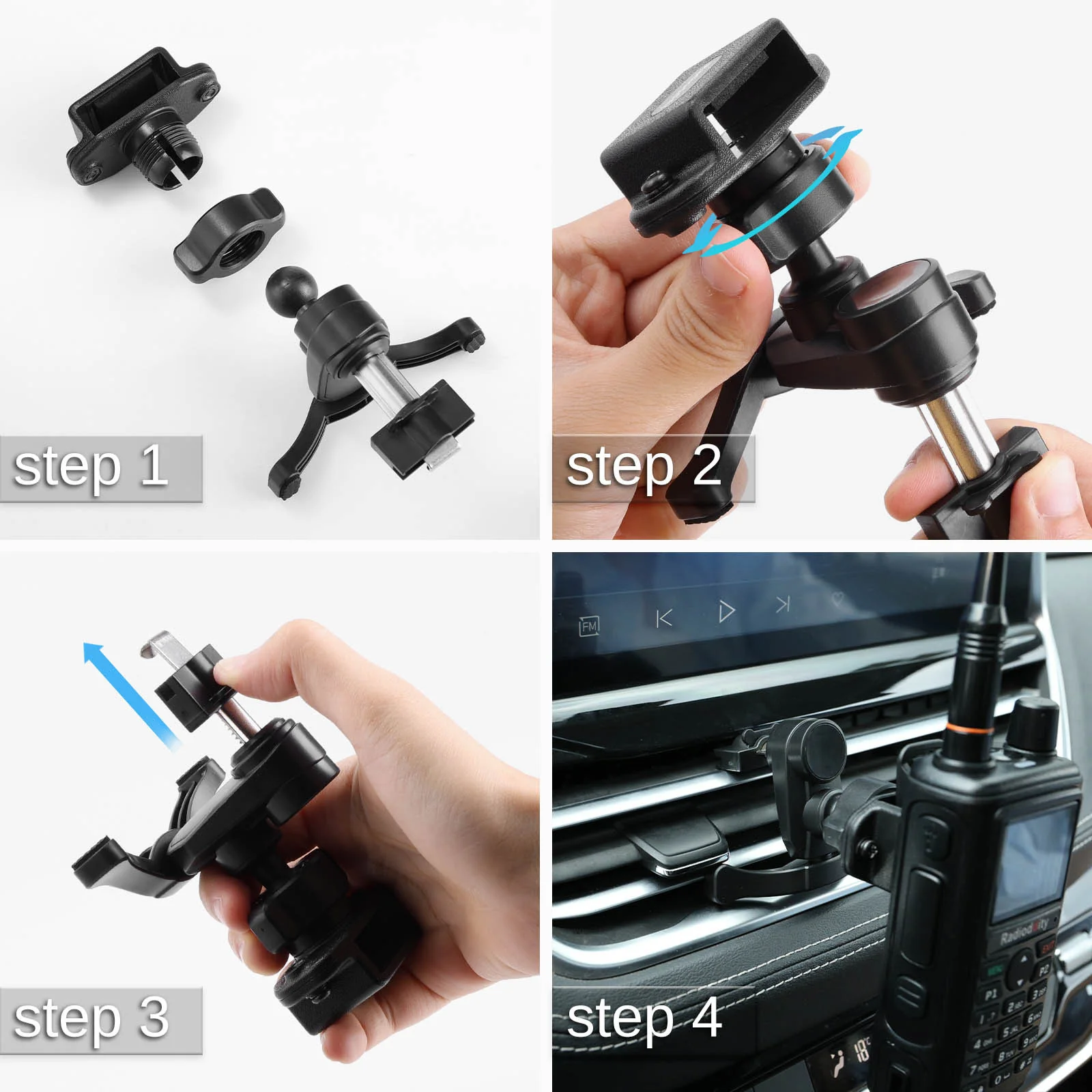 Radioddity RH4 Car Air Vent Mount - Image 3