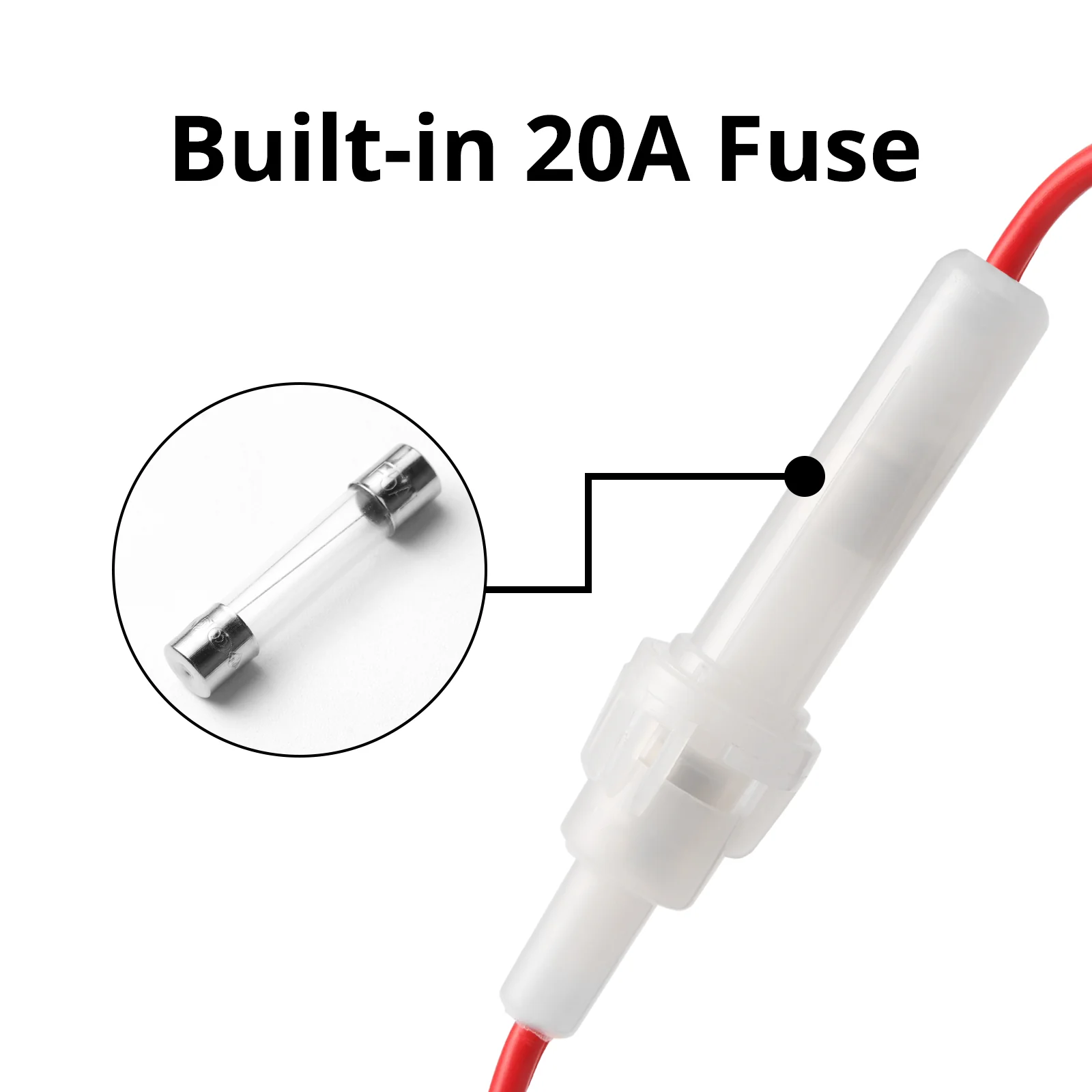 Radioddity SDC12 Step Down Converter | DC-DC 24V to 12V | with Fuse and Wire Terminal Block | for Mobile Radio - Image 5