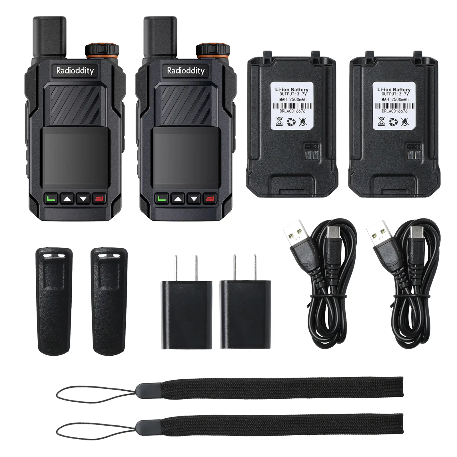 Radioddity TomoLink POC Radio | 4G LTE Coverage | Phone-to-Radio Talk via App | 2500mAh Battery | For Construction & Security - Image 8