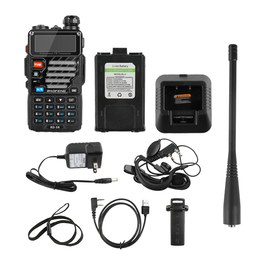 Radioddity x Baofeng RD-5R | Dual Band | Dual Time Slot | DMR | Digital Monitor [DISCONTINUED] - Image 11