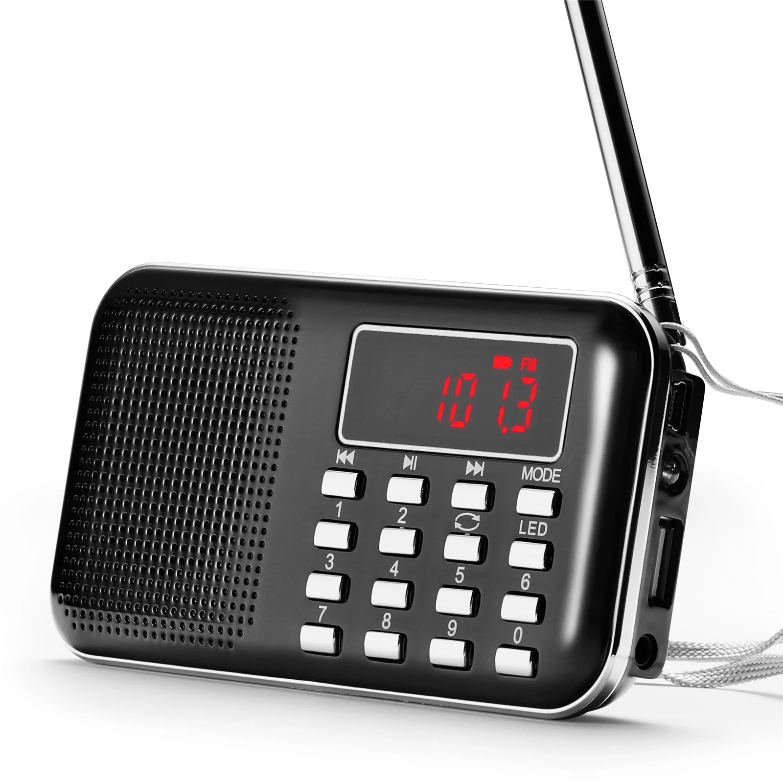RF23 Pocket AM FM Radio Mp3 Audio Music Player - Image 9