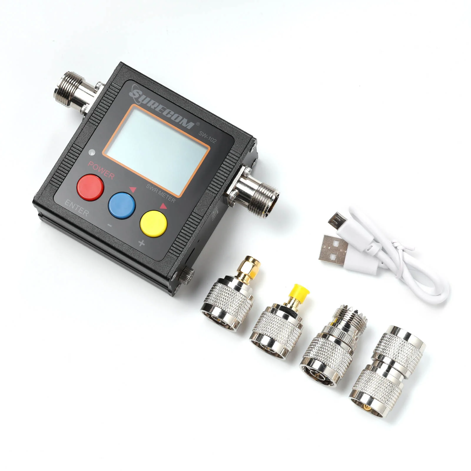 Surecom SW-102UV/SW-102HF  SWR Power Meter | Max 120W | Dual Band / HF Band - Image 8