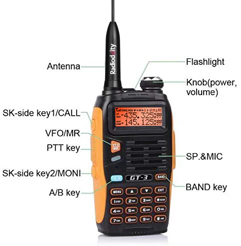 Baofeng GT-3 Mark II [2 Pack + Cable] | Dual Band | 5W | Better Antenna | Flashlight [DISCONTINUED] - Image 7
