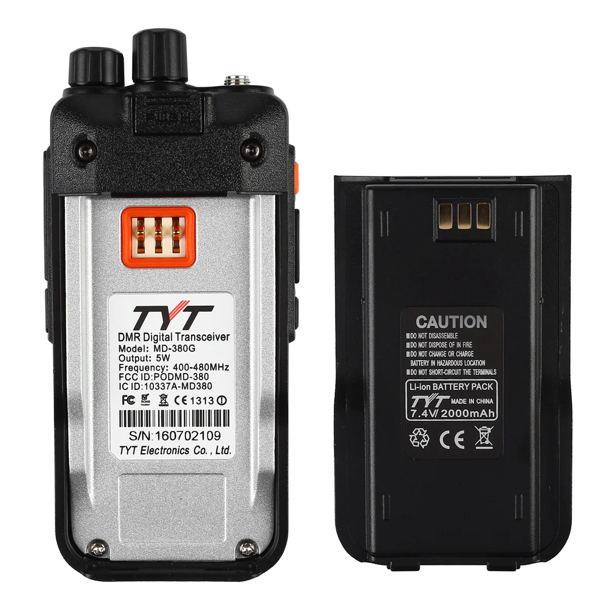 TYT MD-380G UHF DMR + GPS [DISCONTINUED] - Image 5