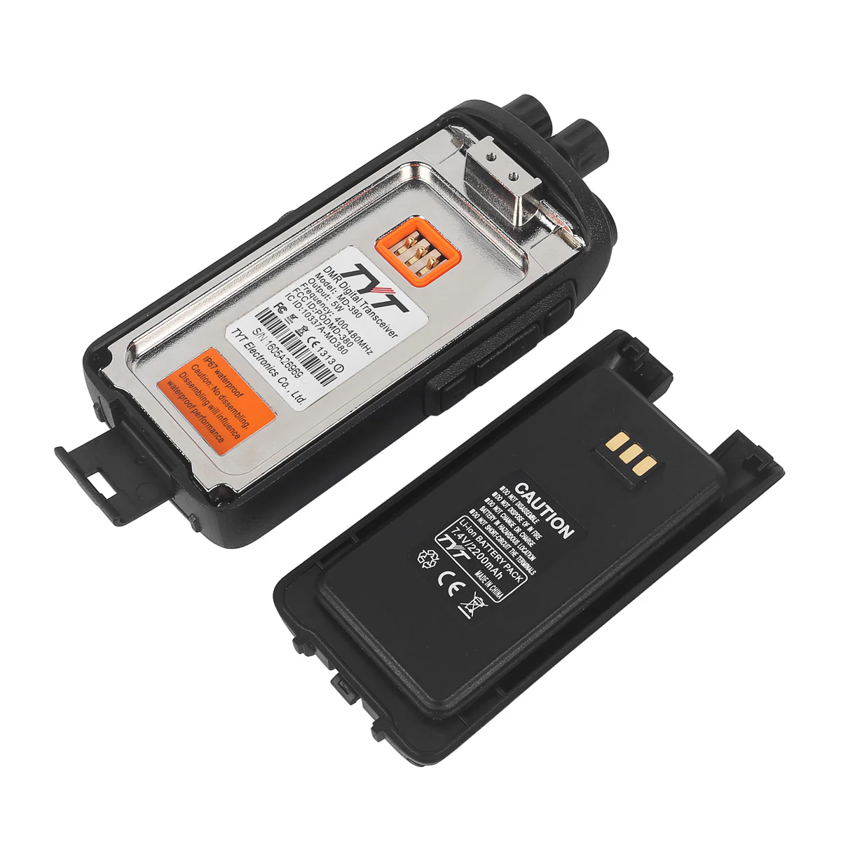 TYT MD-390 UHF DMR Digital Waterproof Radio [DISCONTINUED] - Image 5