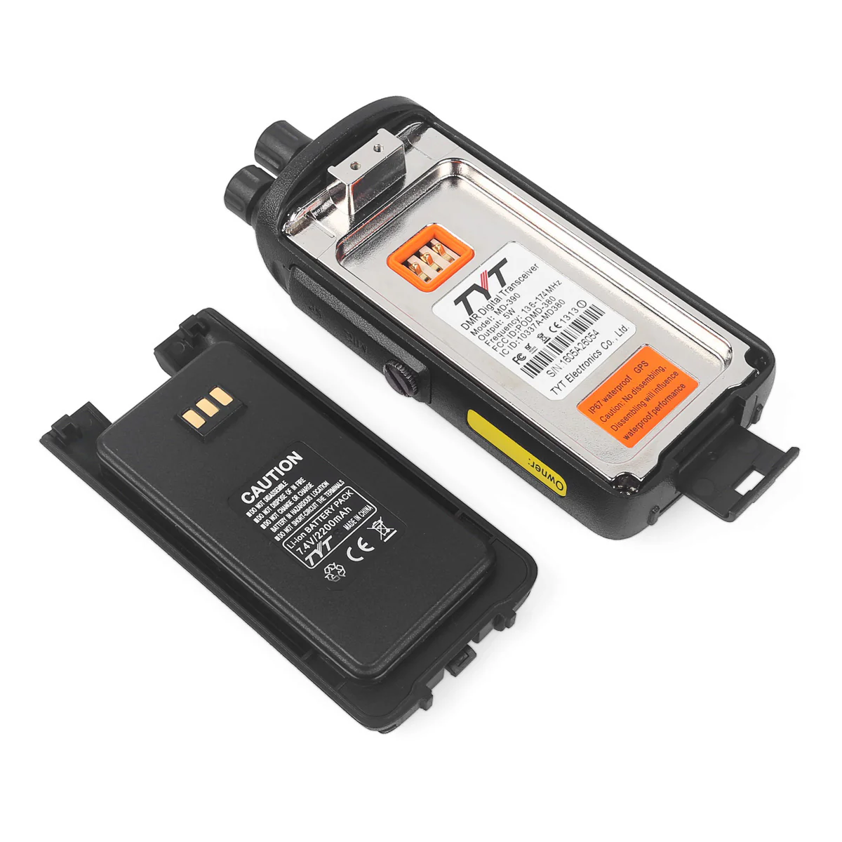 TYT MD-390G Waterproof VHF + GPS [DISCONTINUED] - Image 4