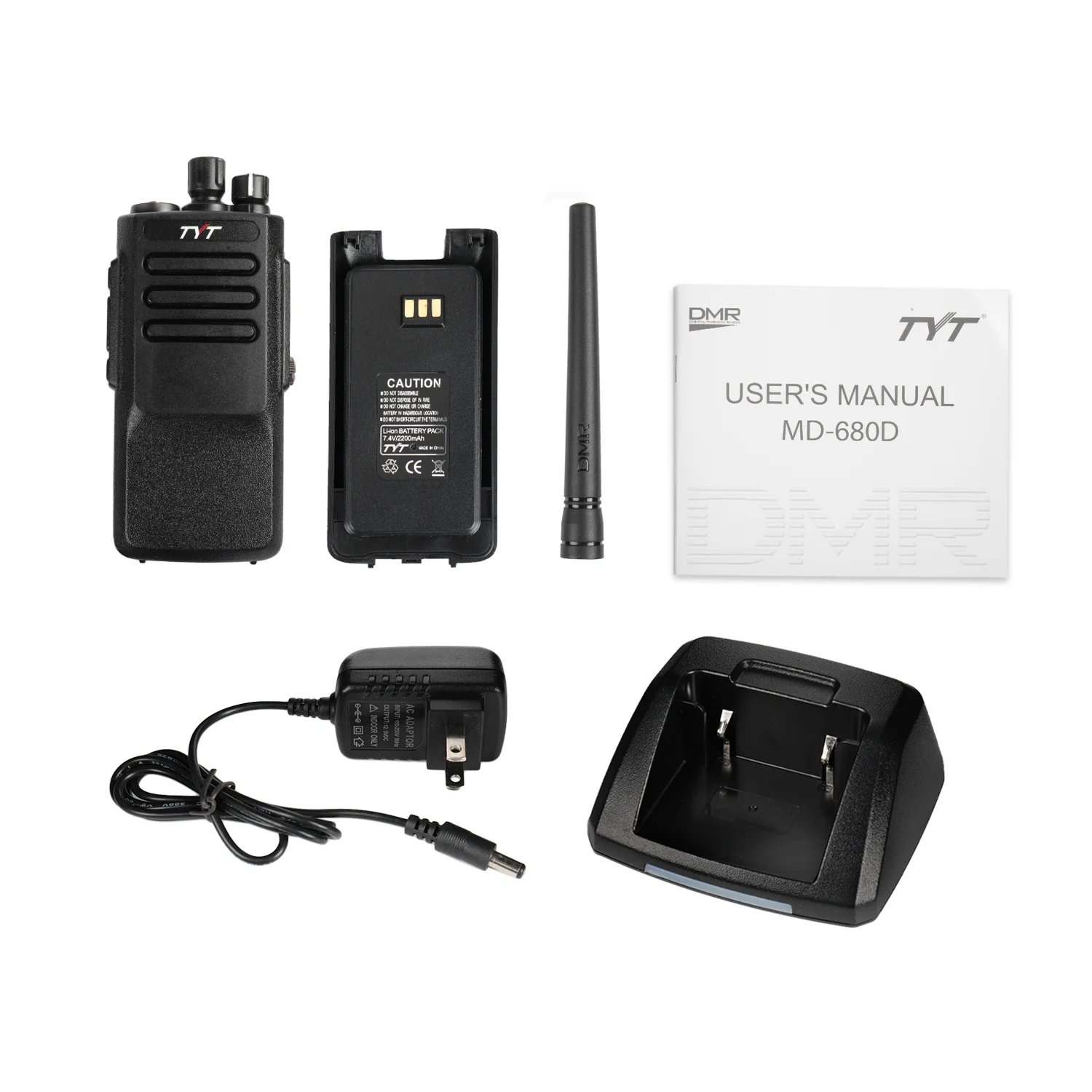 TYT MD-680D UHF DMR [LED Active View] [DISCONTINUED] - Image 7