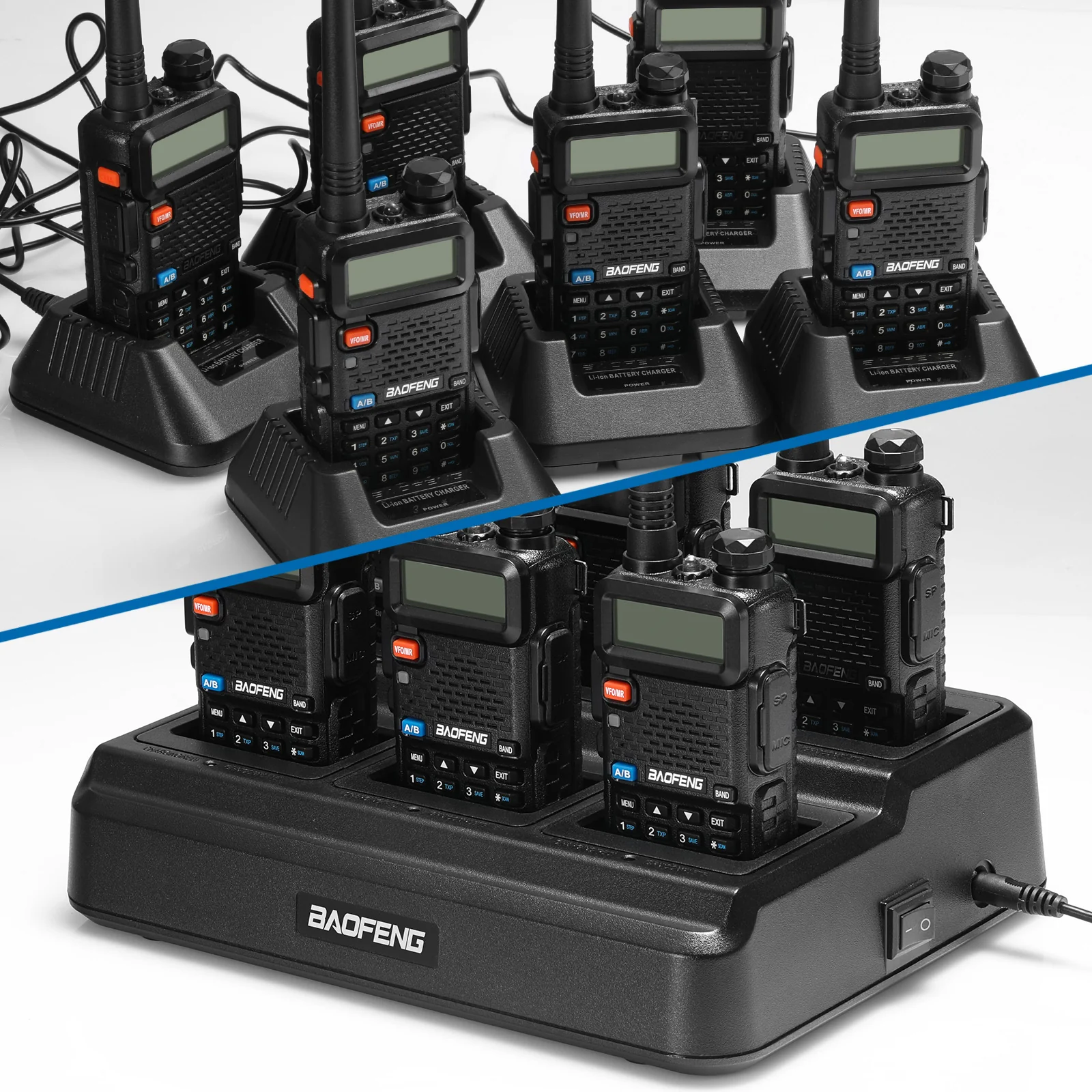 UV-5R Series Six Way Charger - Image 6