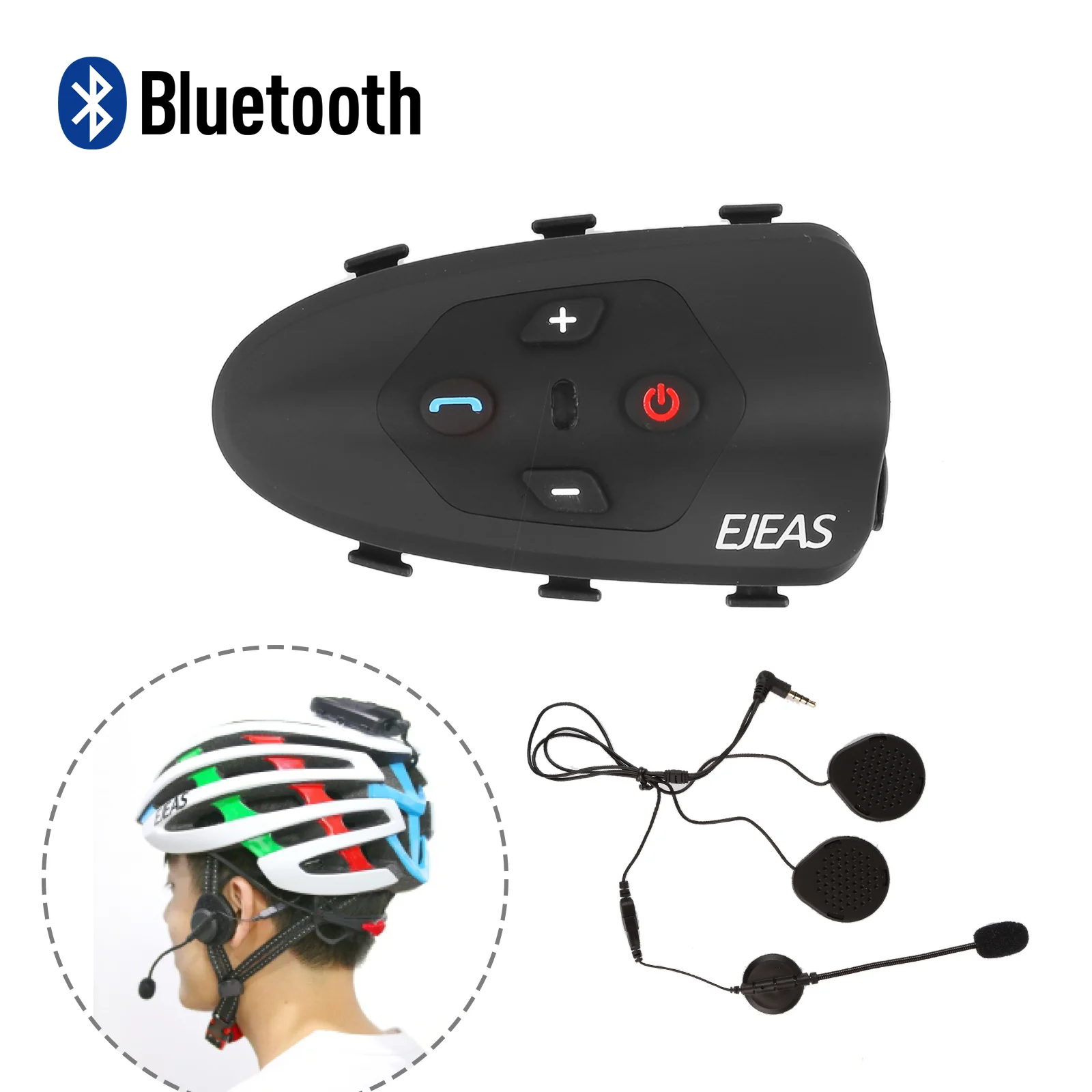 V9 Bluetooth Interphone Motorcycle Helmet Intercom [DISCONTINUED] - Image 2