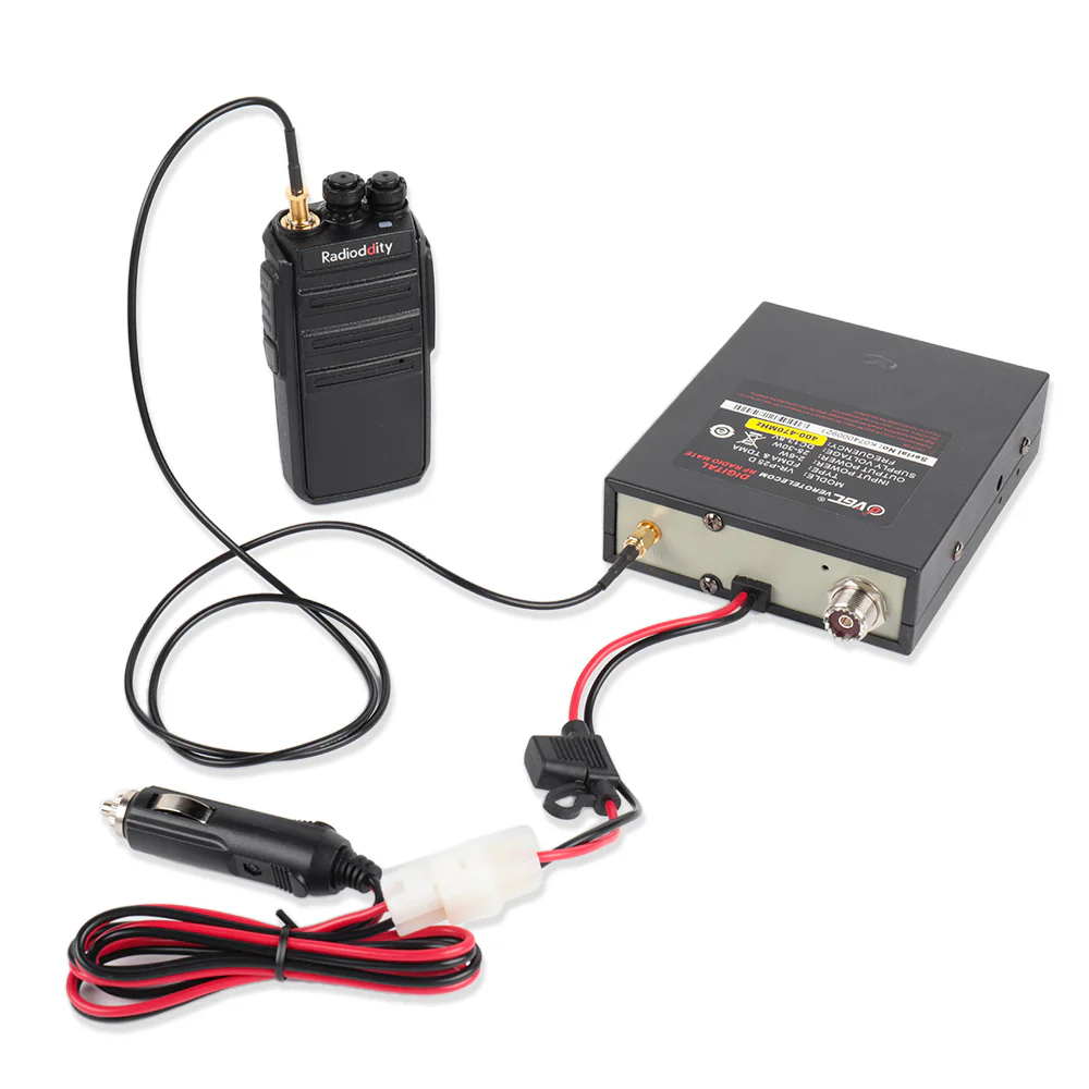 VGC VR-P25UD UHF Radio Amplifier | Analog and DMR | Auto Mode Switch | Up to 40 Watts - Image 3