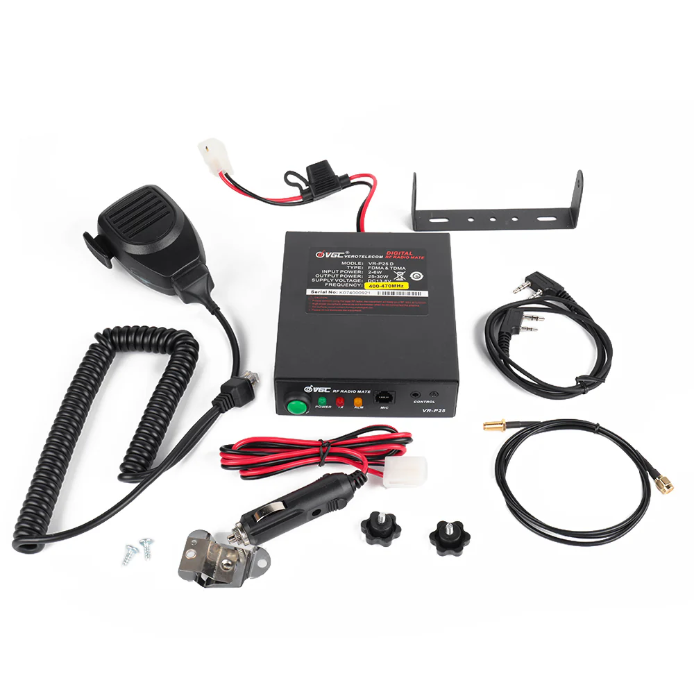 VGC VR-P25UD UHF Radio Amplifier | Analog and DMR | Auto Mode Switch | Up to 40 Watts - Image 8