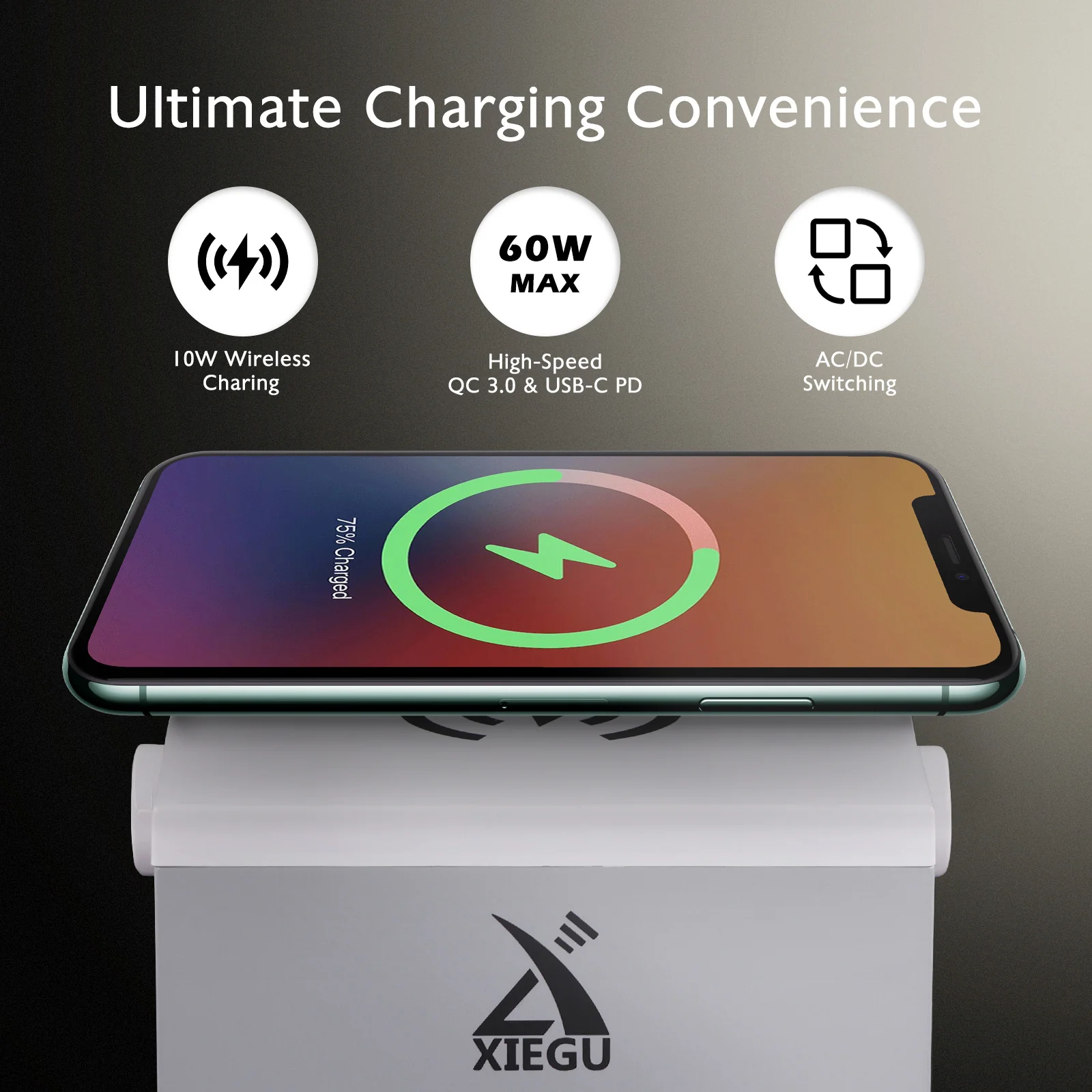 Xiegu DH100 Portable Power Station | 100W 88.8Wh | Wireless Charging | Anderson DC AC USB-C | Flashlight [DISCONTINUED] - Image 4