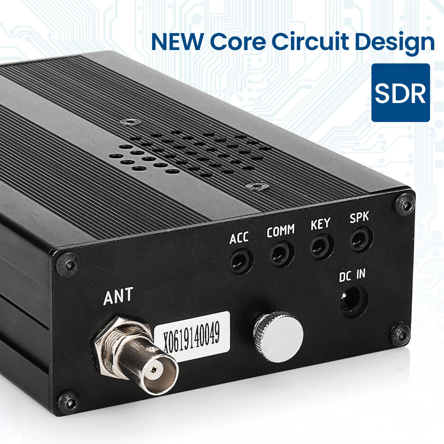 XIEGU G1M HF Transceiver | Quad Band | Portable SDR | QRP | 5W SSB CW AM - Image 3