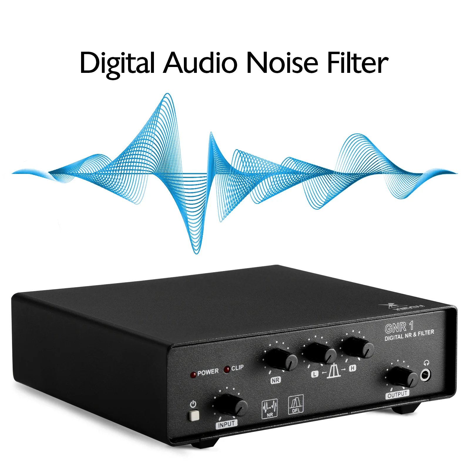 Xiegu GNR1 Digital Audio Noise Filter | Noise Reduction | 22dB | Knob Control - Image 9