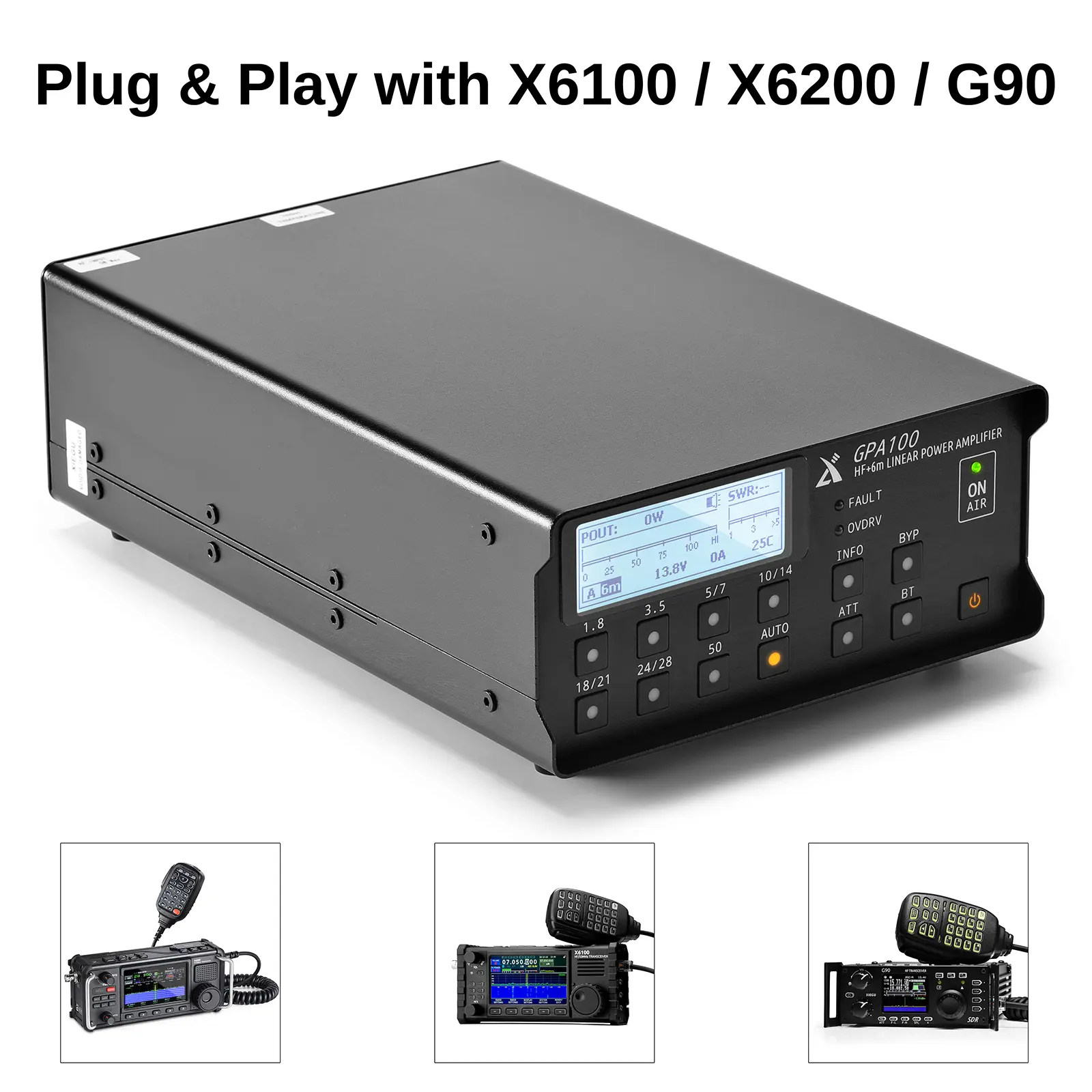 Xiegu GPA100 100W Linear Power Amplifier - Image 4