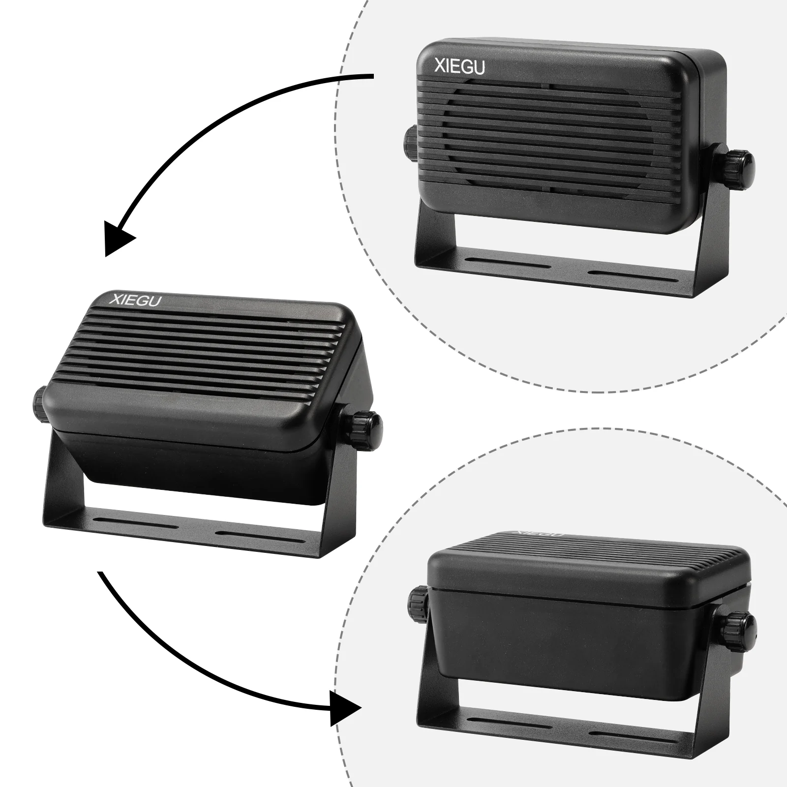 Xiegu GY03 External Speaker | 3.5mm | for CB Mobile HF Radios - Image 4