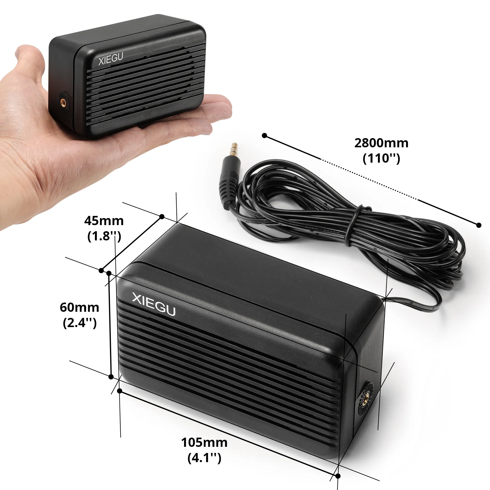 Xiegu GY03 External Speaker | 3.5mm | for CB Mobile HF Radios - Image 5