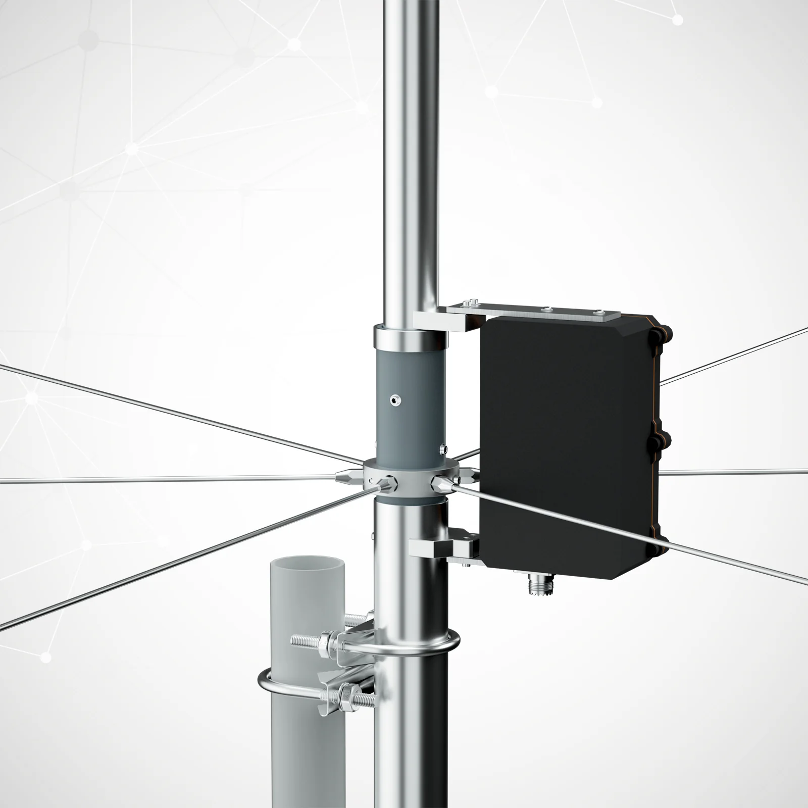 Xiegu VG4 4-Band Base Station Vertical Antenna | for HF Transceiver | 40m/20m/15m/10m - Image 6