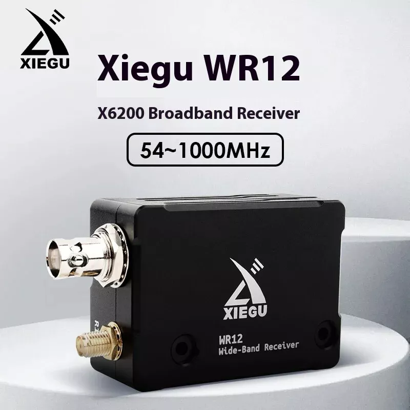 Xiegu WR12 Add-on Wideband Receiver | Expansion Kit | 54-1000MHz | for Xiegu X6200 - Image 3