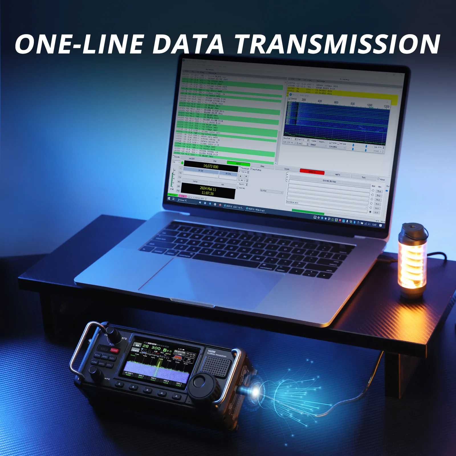 Xiegu X6200 HF Transceiver | 8W | Full Mode Full Band | RF Direct Sampling | Replaceable Battery | Built-in ATU | SDR Structure | WFM AIR RX - Image 13
