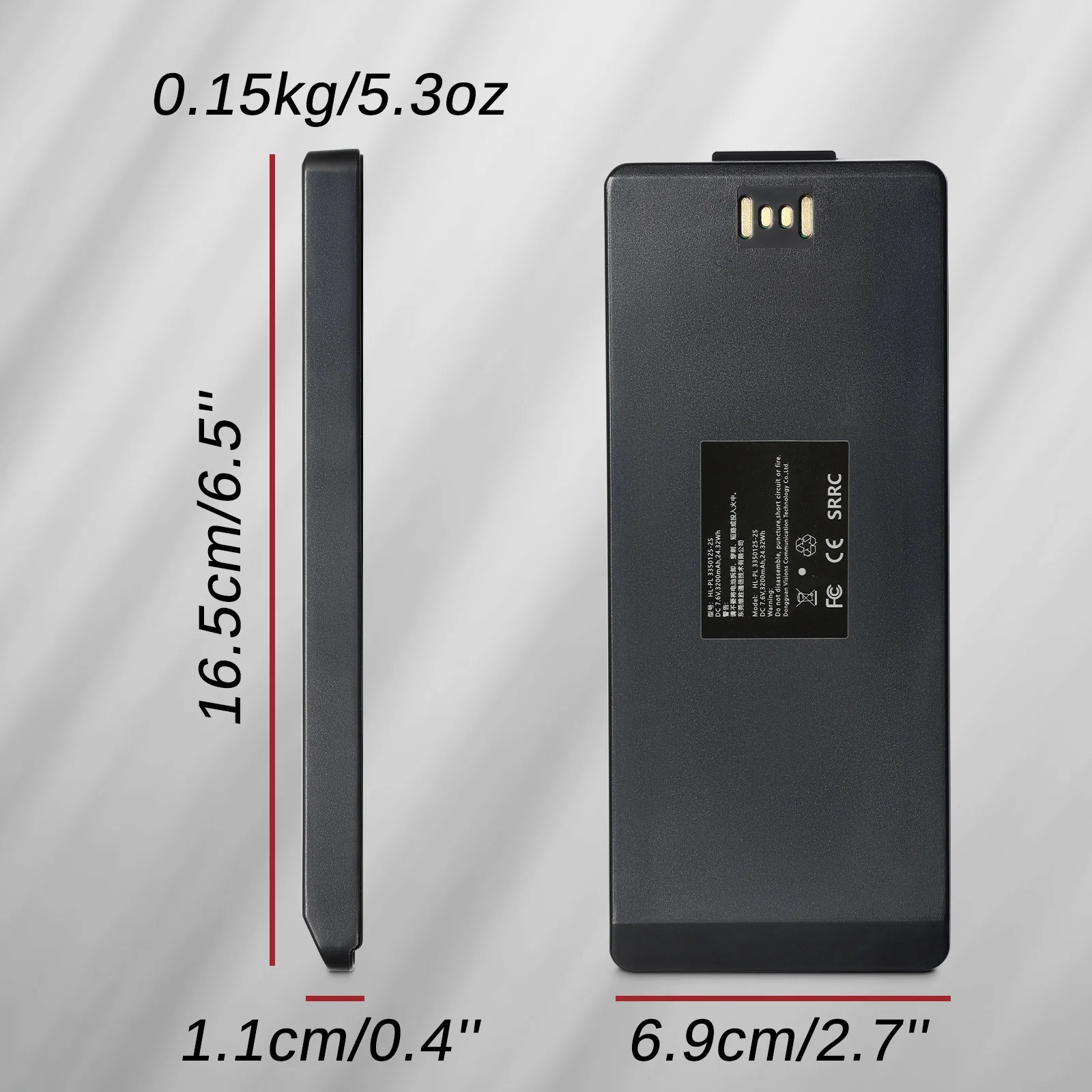 Xiegu X6200 Spare Battery - Image 4