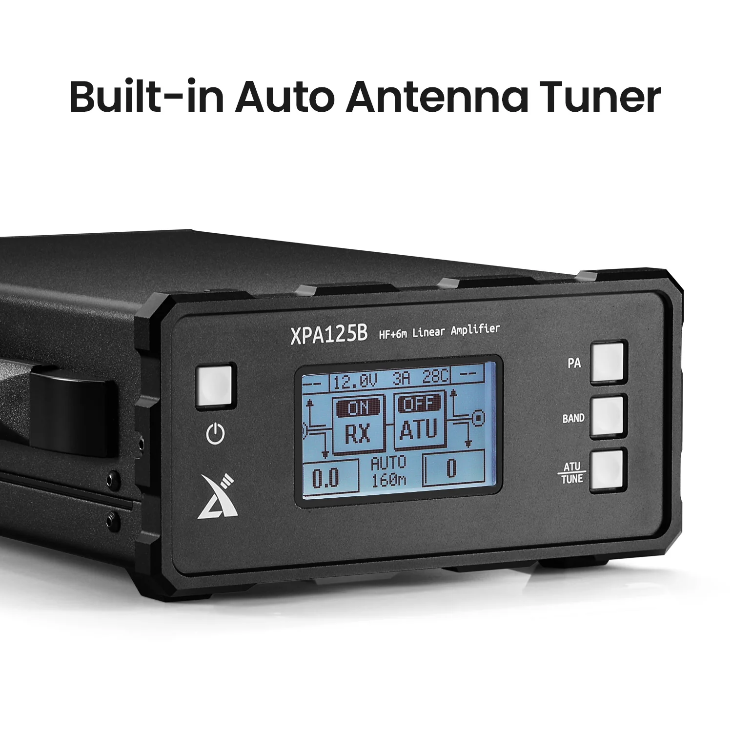 Xiegu XPA125B | 100W Power Amplifier | Auto Antenna Tuner | Large Display Screen - Image 4