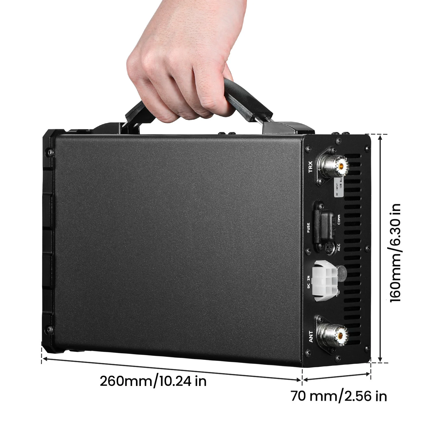 Xiegu XPA125B | 100W Power Amplifier | Auto Antenna Tuner | Large Display Screen - Image 8